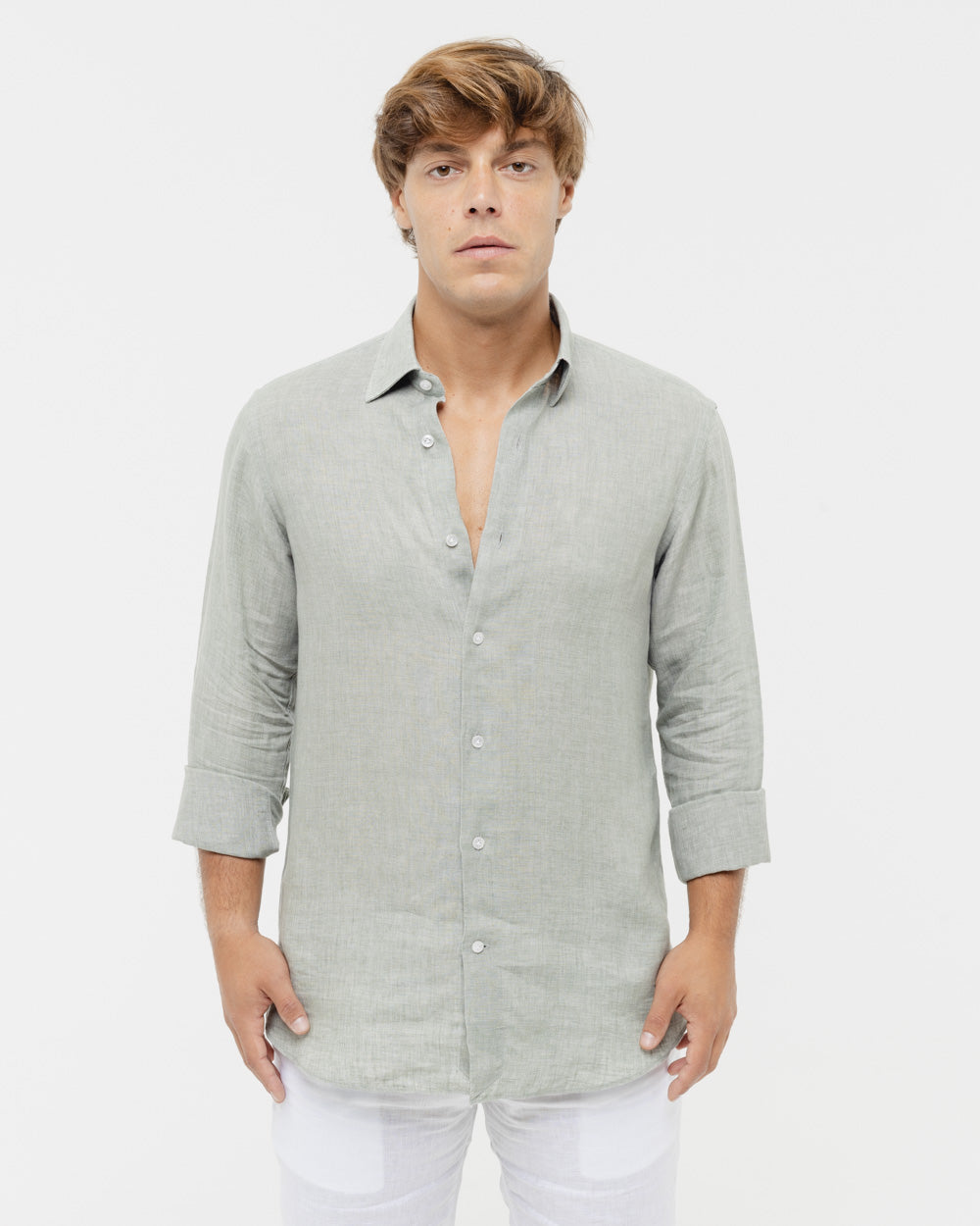 ITALIAN COLLAR SHIRTS MEN
