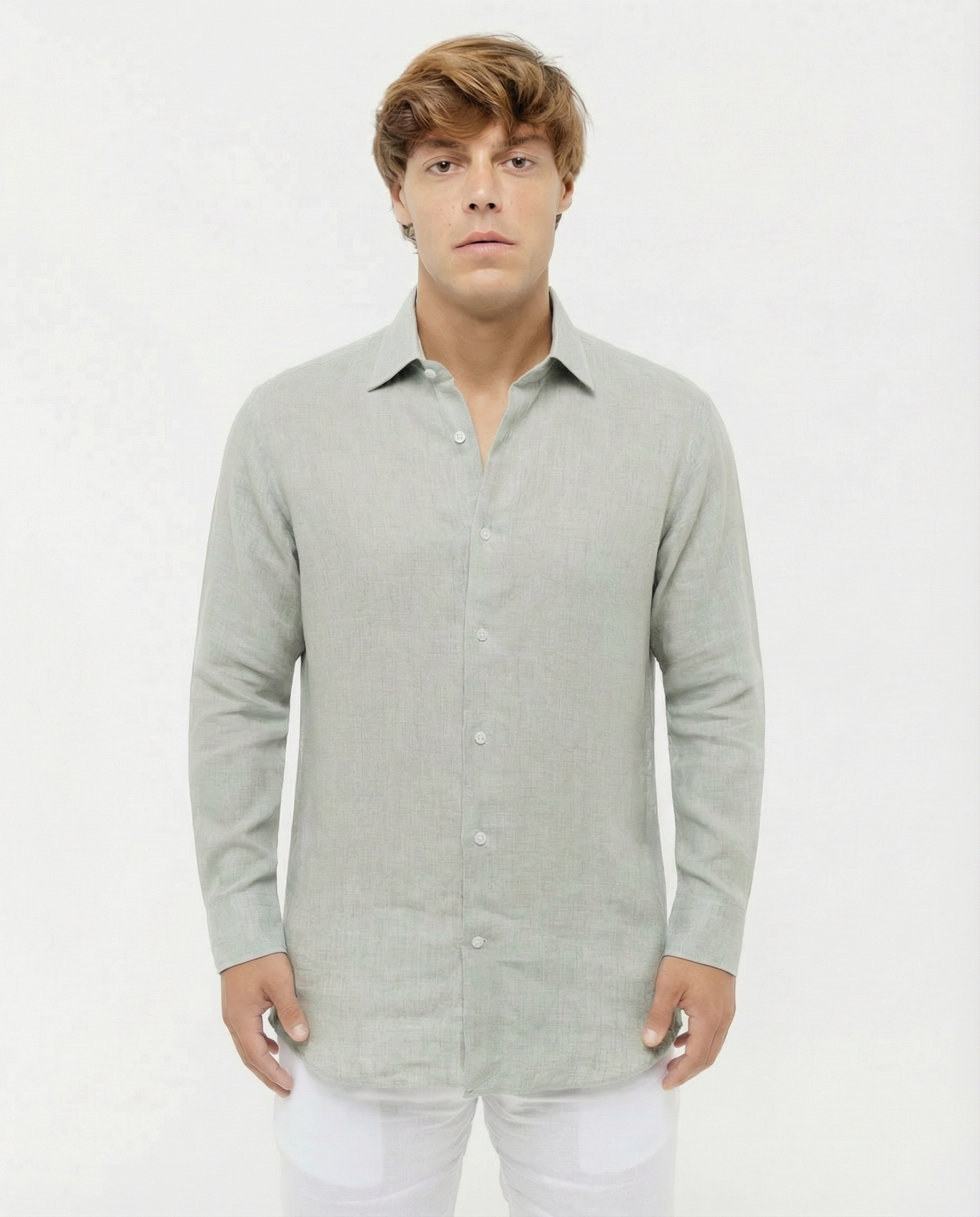 ITALIAN COLLAR SHIRTS MEN