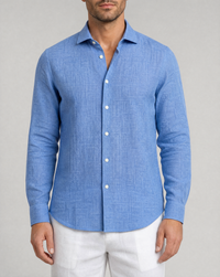 Grotta Blue - 100% linen