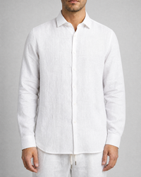 White - 100% Linen