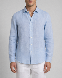 Coastal Blue - 100% linen