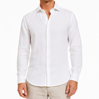 White - 100% linen