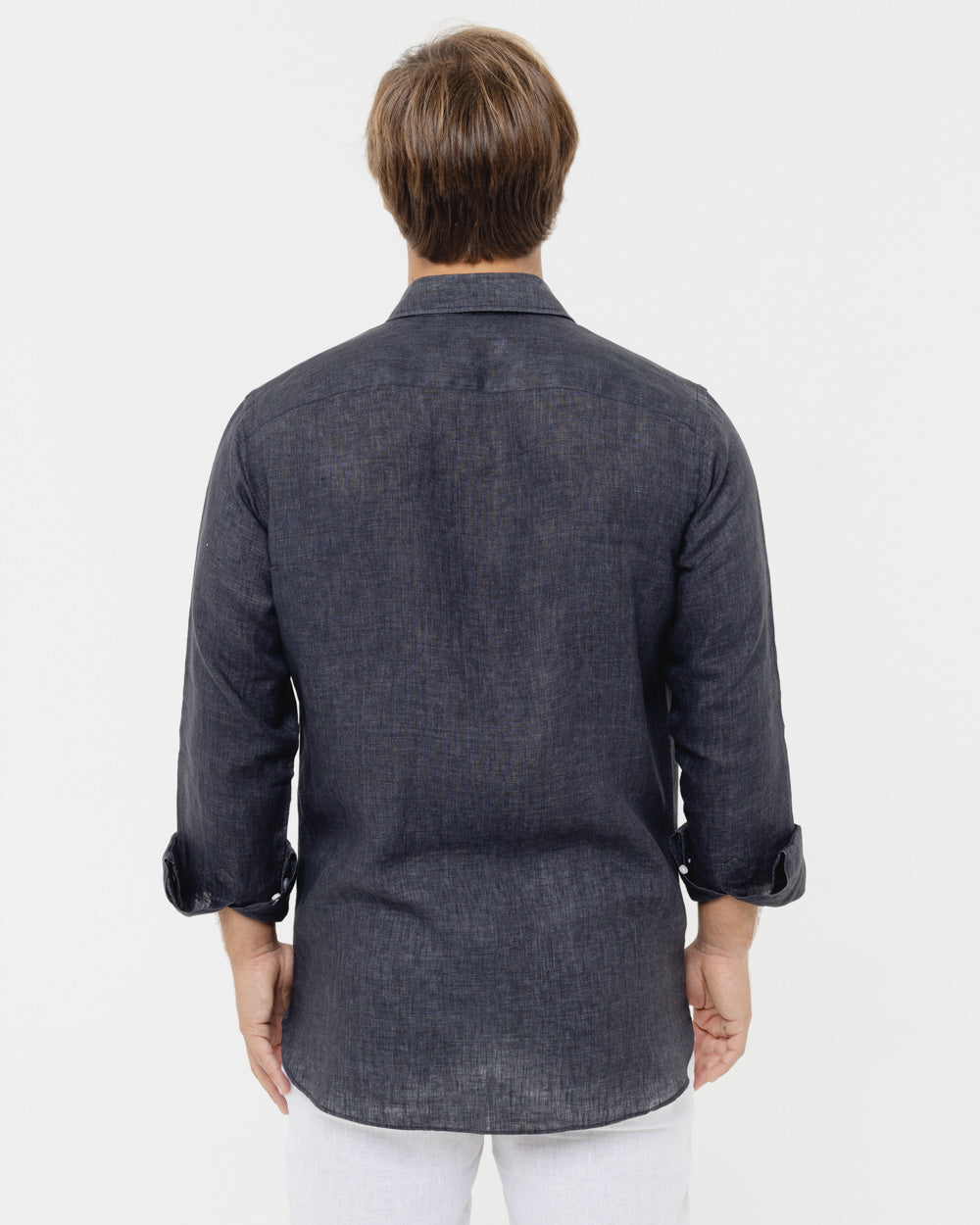 Shadow Black - 100% Linen Shirt