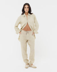 Sand Beige - 100% Linen