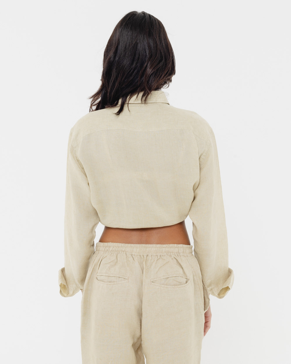 Sand Beige - 100% Linen