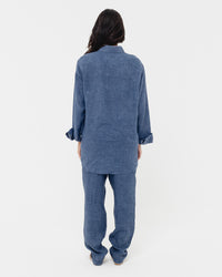 Capri Blue - 100% Linen