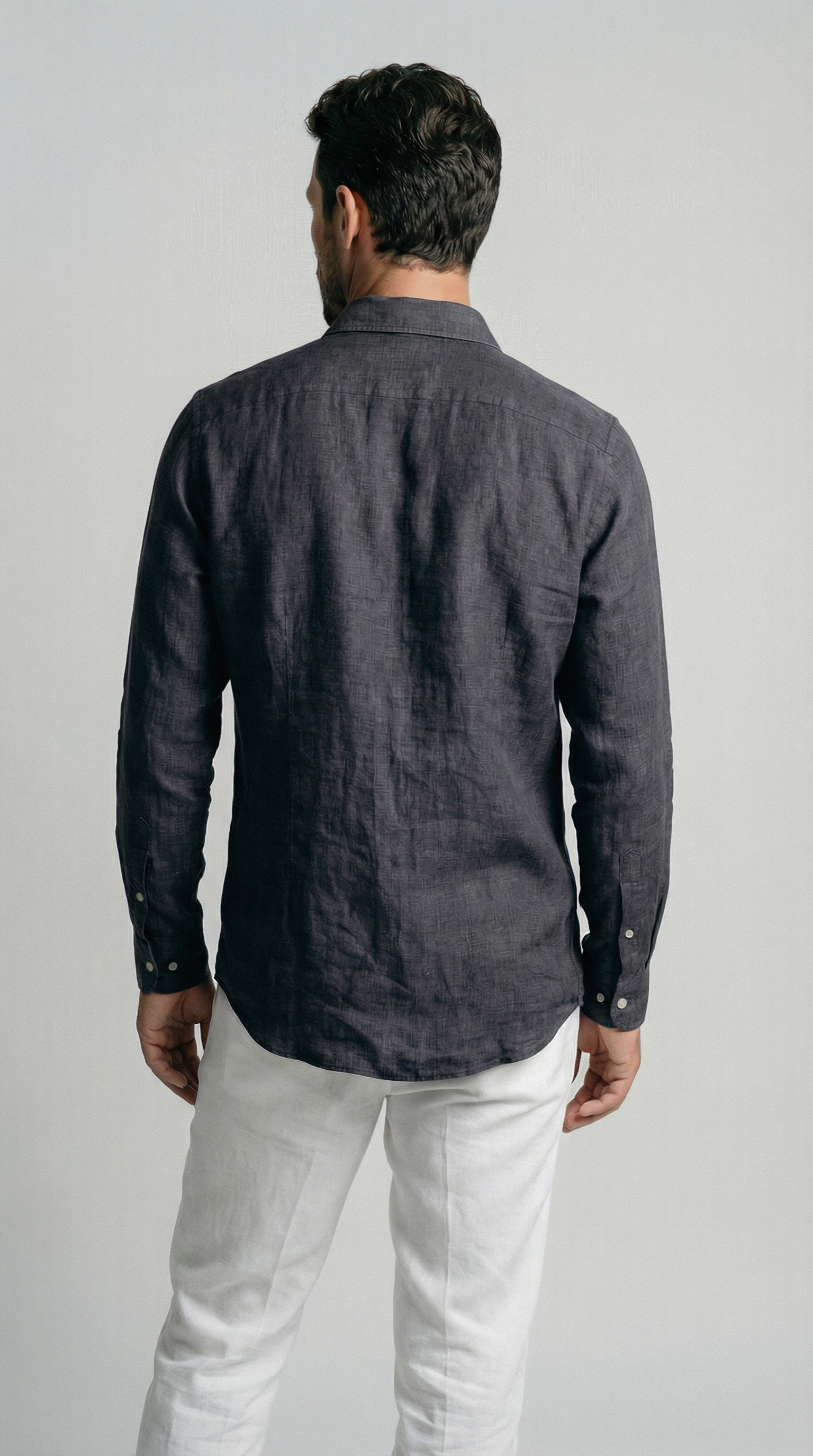 Shadow Black - 100% Linen