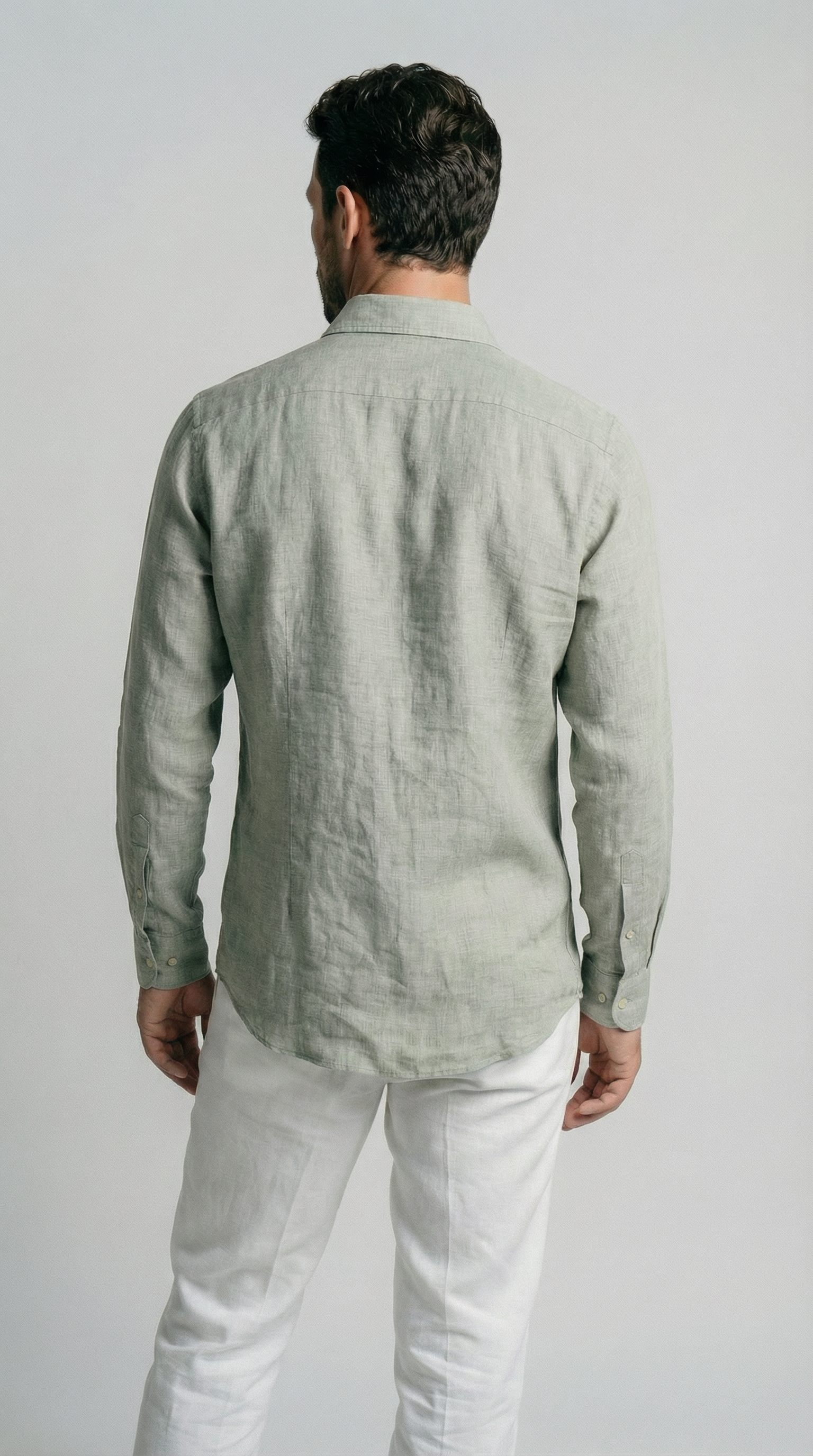 Stone Grey - 100% Linen