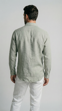 Stone Grey - 100% Linen