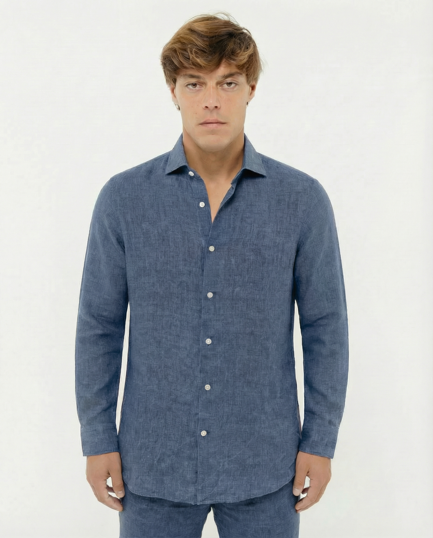 Capri Blue - 100% Linen
