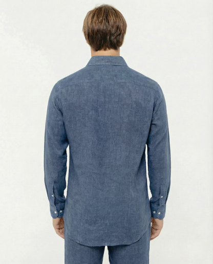 Capri Blue - 100% Linen