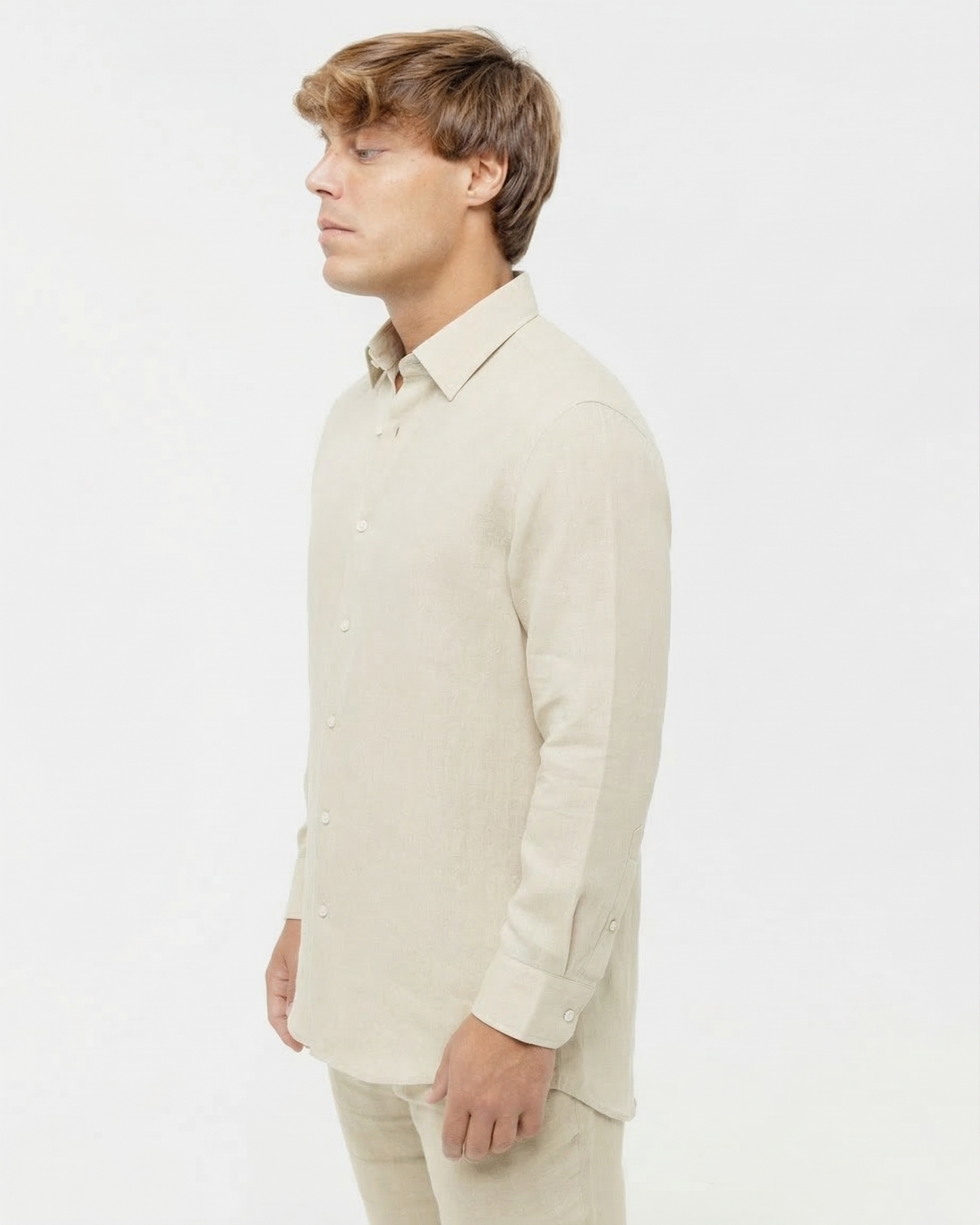 Sand Beige - 100% Linen