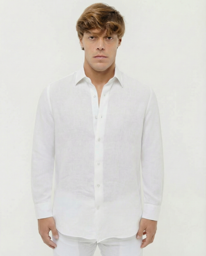 Pure White - 100% Linen