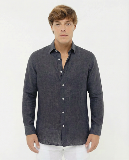 Shadow Black - 100% Linen