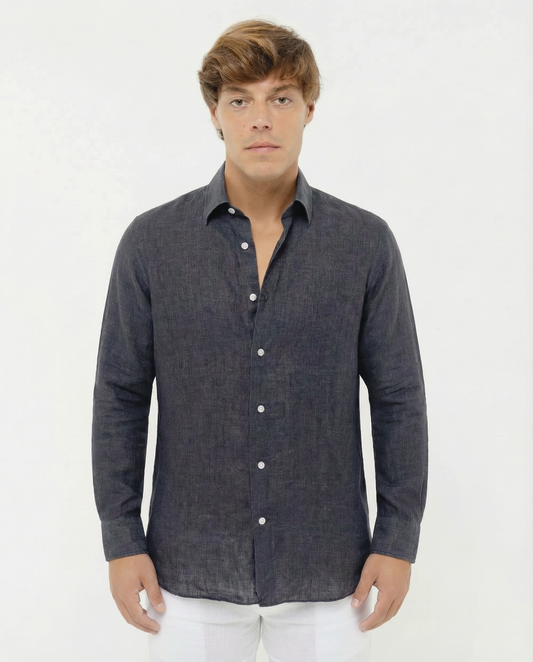 Shadow Black - 100% Linen