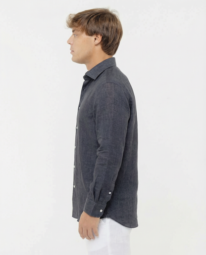 Shadow Black - 100% Linen