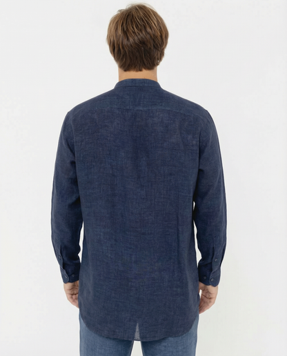 Capri Blu Mandarin - 100% Linen