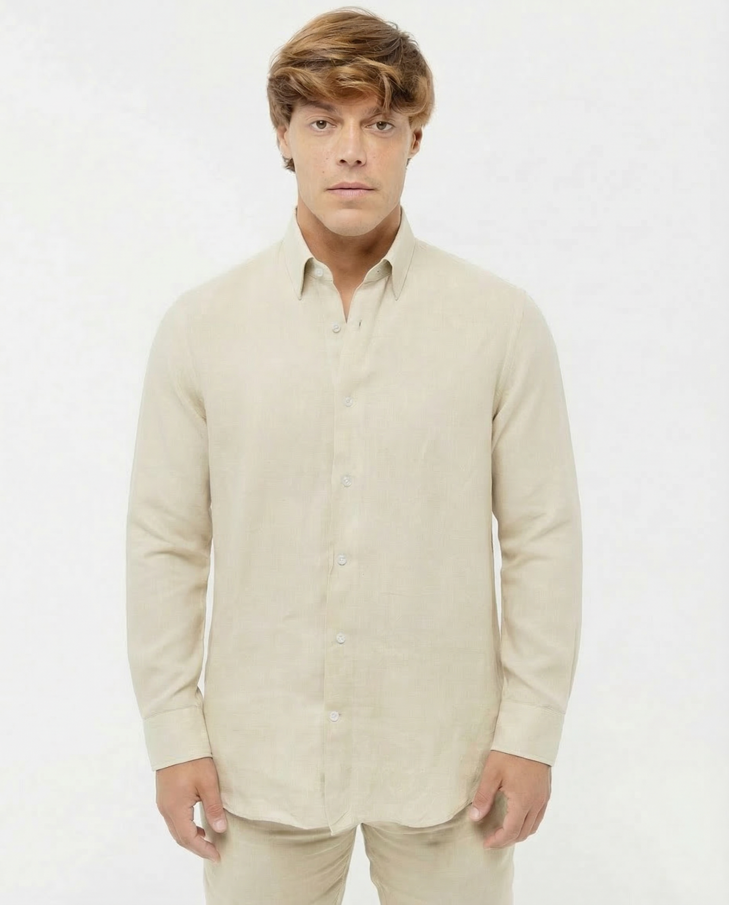 Sand Beige - 100% Linen