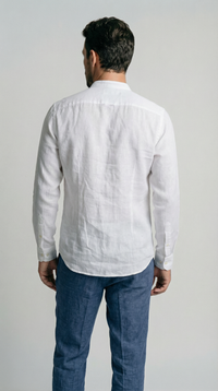 Pure White - 100% Linen